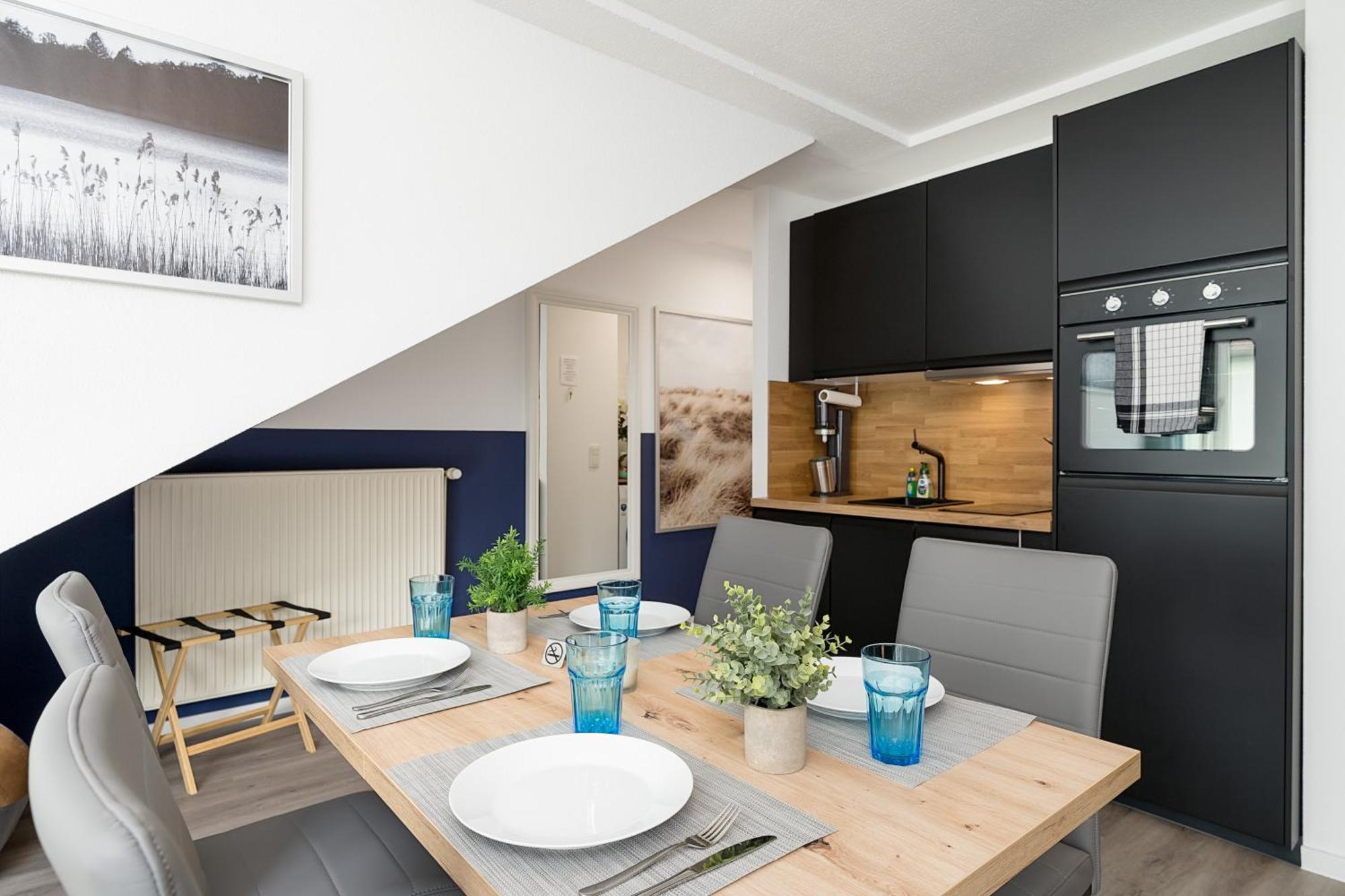 Federnest - Luxus-Studio - Kingsize Boxspringbett - Home-Office Mit Monitor Und Drucker - 11 Min Hbf 杜伊斯堡 外观 照片